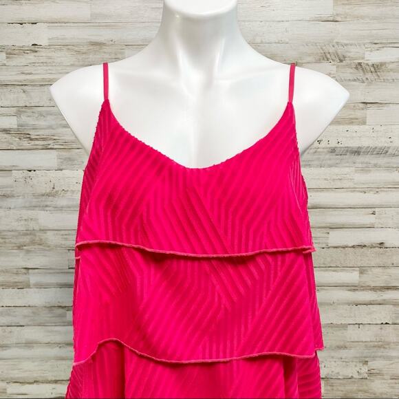 Anthropologie Amadi Ameline Tank Top Sleeveless Womens Size S Fuchsia Pink - Picture 3 of 16